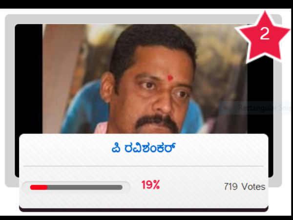 ಎರಡನೇ ಸ್ಥಾನದಲ್ಲಿ ರವಿಶಂಕರ್