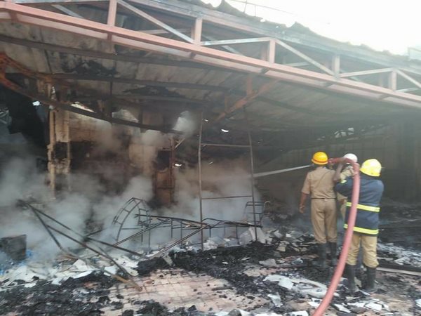 'ಬಿಗ್ ಬಾಸ್' ಮನೆ ಸಂಪೂರ್ಣ ಭಸ್ಮ