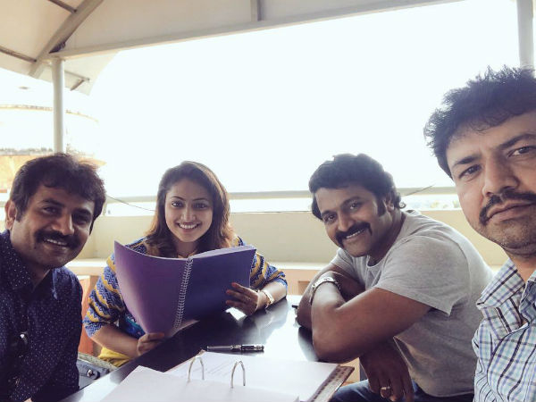 Haripriya and actor rishab shetty starrer Bellbottom movie stooting start for today(feb 21)