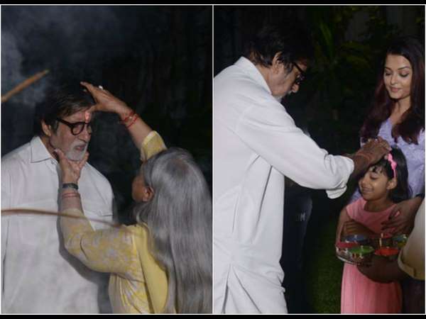 holi celebration in Aishwarya Rai Bahchan family