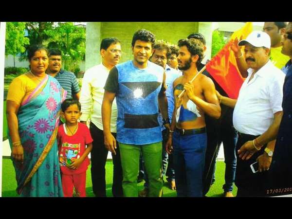 ರಾಣೆಬೆನ್ನೂರಿನ ವಿಶೇಷ ಅಭಿಮಾನಿ 