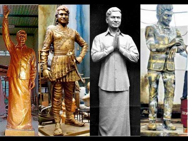 ಅತಿ ಹೆಚ್ಚು ಪ್ರತಿಮೆಗಳನ್ನ ಹೊಂದಿರುವ ನಟ