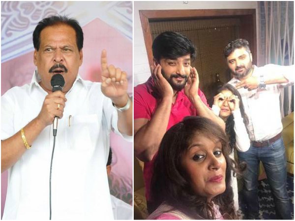 Rakshana Vedhike State president filed a complaint against Rajaratha movie team 