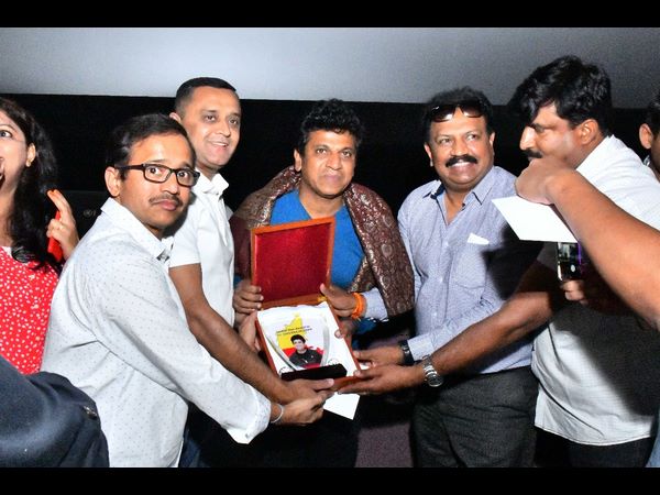 Shivaraj Kumar has been honored with a Global Star