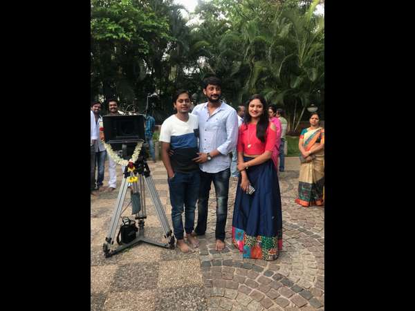  Kannada actor Manoj Kumars Takar Cinema pooja held today(april 20)