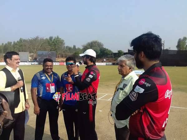 CM Siddaramaiah inaugurates Kannada Chalanachitra Cup cricket tourney