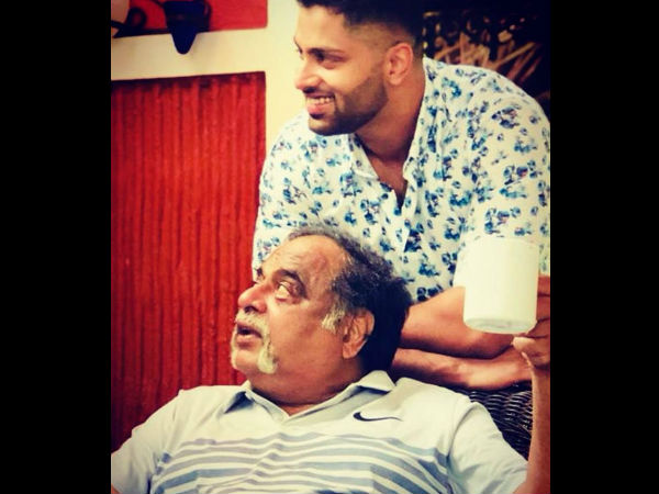 Kannada actor Ambarishs son Abhisheks first film is a photo shoot Recently happened.