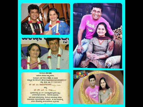 Shivraj Kumar is celebrating his 32nd wedding anniversary