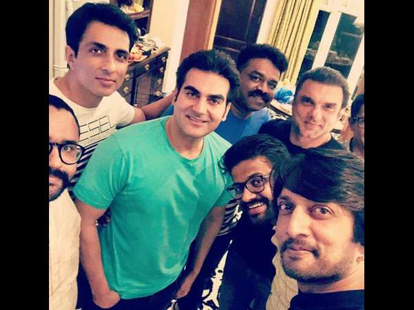 sohil khan met kannada actor sudeep