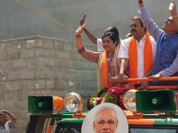 Tara clarified about contesting in Karnataka assembly elections