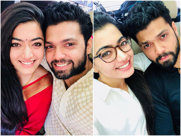 Rashmika Mandanna wishes Rakshith Shetty on this birthday Rashmika Mandanna wishes Rakshith Shetty on this birthday