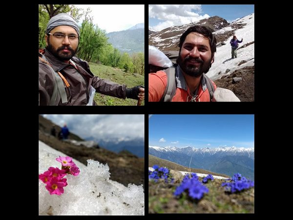 Nataraj has recently completed a 10-day trek in Himachal Pradesh