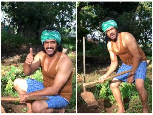 Upendra have accepted Bring Out the Pailwan in You Challenge