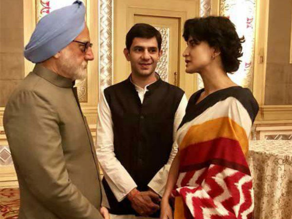 Aahana Kumra plays Priyanka Gandhi in the film