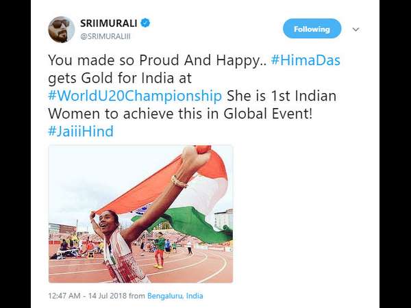 ಸಲ್ಯೂಟ್ ಮಾಡಿದ ಶ್ರೀಮುರಳಿ