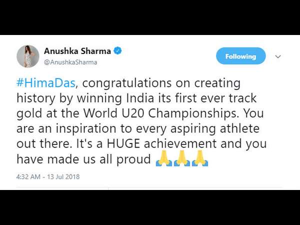 ಅನುಷ್ಕಾ ಶರ್ಮಾ