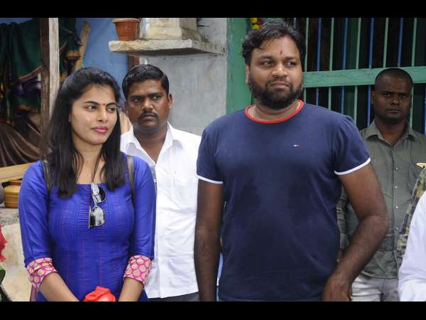 actress pavana gowda playing role village girl in rudri movie