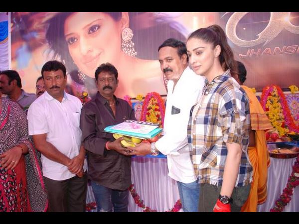 Lakshmi Rai Jhansi kannada movie launched