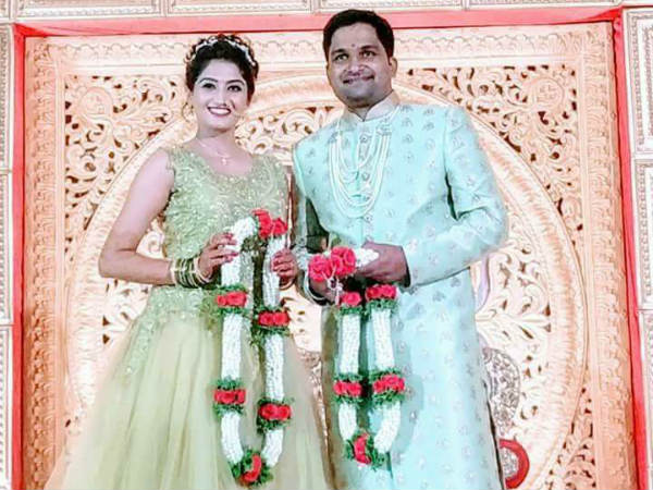 Pawan Wadeyar got married with Apeksha Purohit