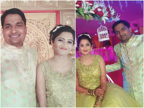 Pawan Wadeyar got married with Apeksha Purohit