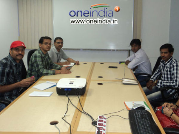 ಒನ್ ಇಂಡಿಯಾ ಕಚೇರಿಯಲ್ಲಿ 'ಕೋಟ್ಯಧಿಪತಿ'