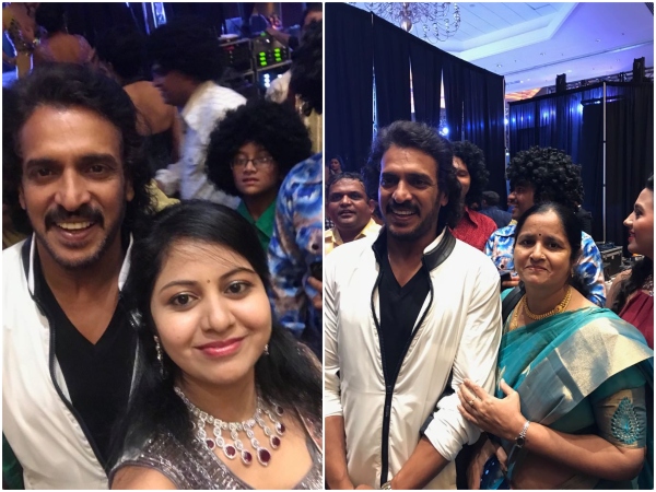 actor upendra danced at in akka sammelana 2018