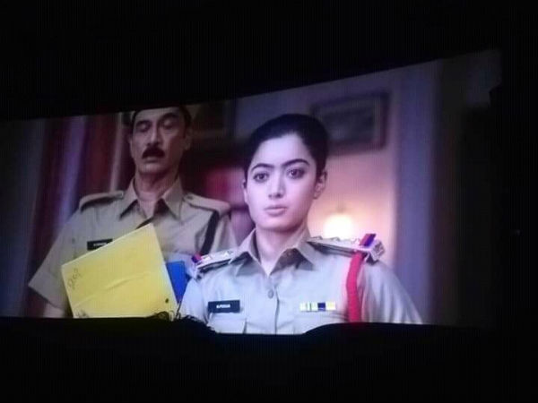 ಪೊಲೀಸ್ ಆಫೀಸರ್ ಆದ್ರಾ ರಶ್ಮಿಕಾ ಪೊಲೀಸ್ ಆಫೀಸರ್ ಆದ್ರಾ ರಶ್ಮಿಕಾ