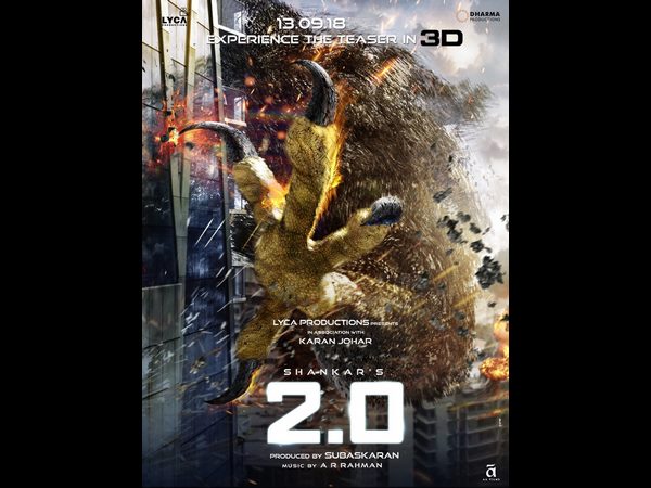 Rajinikanths 2.0 teaser released