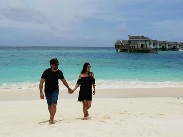 In pic: Kannada Actress Radhika Pandit and Yash in Maldives for Babymoon In pic: Kannada Actress Radhika Pandit and Yash in Maldives for Babymoon