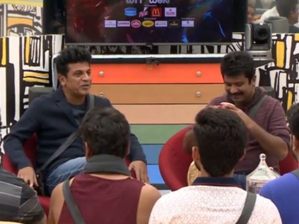 ಸ್ಪರ್ಧಿಗಳಿಗೆ ಟಾಸ್ಕ್ ಕೊಟ್ಟ ಶಿವಣ್ಣ, ಪ್ರೇಮ್ ಸ್ಪರ್ಧಿಗಳಿಗೆ ಟಾಸ್ಕ್ ಕೊಟ್ಟ ಶಿವಣ್ಣ, ಪ್ರೇಮ್