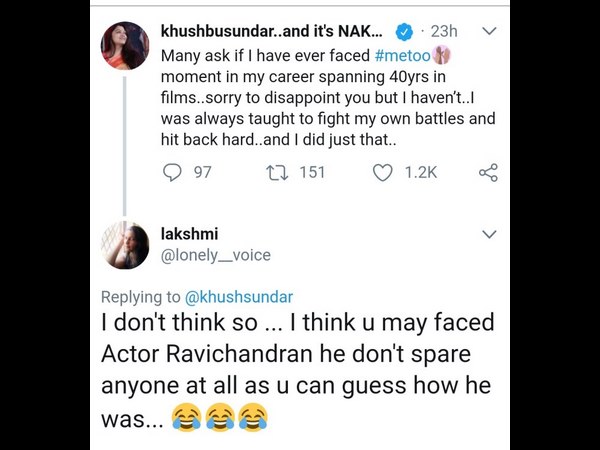 #ಮೀಟೂ ಸನ್ನಿವೇಶ ಎದುರಿಸಿಲ್ಲ