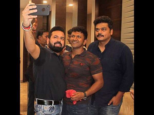 Puneeth and Santhosh Ananddram new movie title launch on november 1st