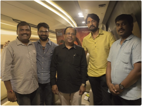 actor sudeep released omme nishabda omme yuddha kannada movie trailer