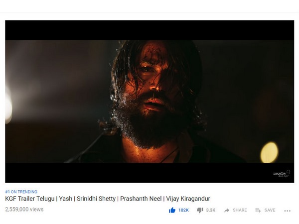 ಟ್ರೆಂಡಿಂಗ್ ನಲ್ಲಿ ತೆಲುಗು ಕೆಜಿಎಫ್ ಟ್ರೆಂಡಿಂಗ್ ನಲ್ಲಿ ತೆಲುಗು ಕೆಜಿಎಫ್