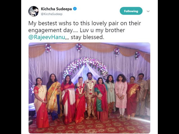 ಶುಭಕೋರಿದ ಸುದೀಪ್ 