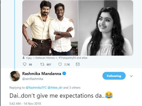 ರಶ್ಮಿಕಾ ಏನಂದ್ರು.?