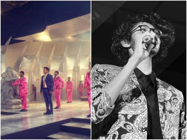 sanchith hegde sings for puneeth rajkumars Nata Sarwabouma movie