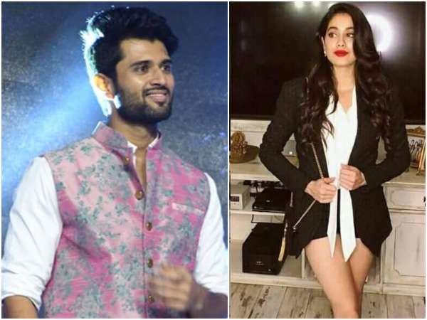 jhanvi kapoor like to work with vijay devarakonda
