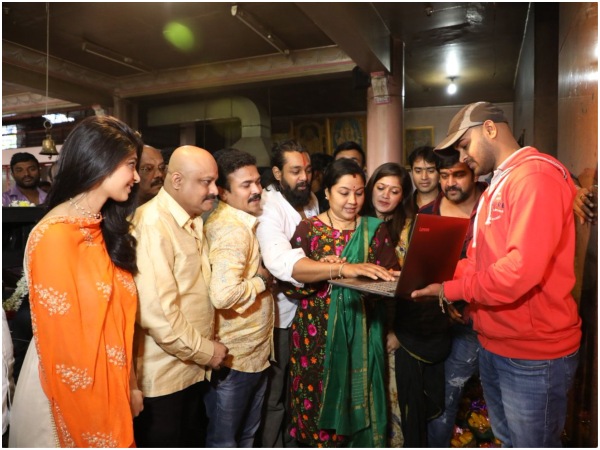 aditi prabhudeva playing lead role in Singa movie.