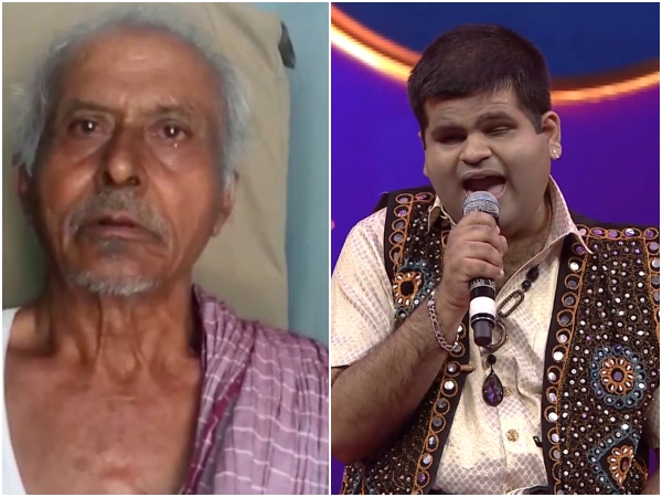 siddalingan gowda who is ready to donate eyes to Sarigamapa Season 15 singer ritwik 