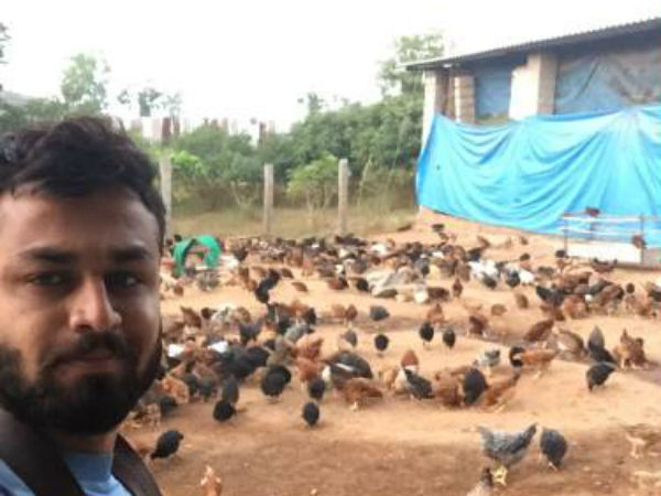 ಕೃಷಿ ಕೆಲಸ ಮಾಡುತ್ತಿರುವ ಶಶಿ