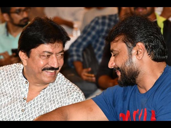 ಕಾಲಿಗೆ ಬಿದ್ದ ದರ್ಶನ್ 