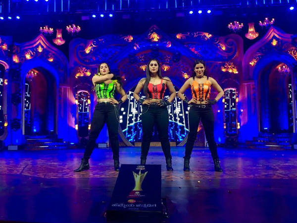 jai jagadish daughters dance performance in hemmeya kannadiga show. 