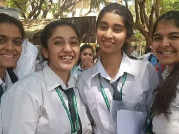 kannada actress sudharanis daughter Nidhis last exam and last day of school life