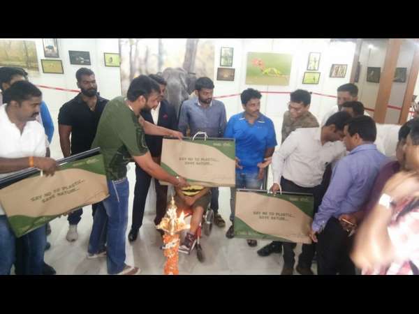 Darshan inaugurates wildlife photography exhibition in Mysuru