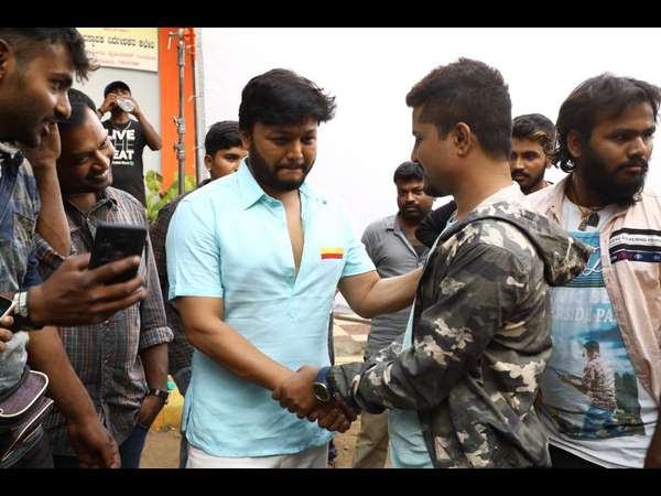 Ganesh visit to nata bhayankara shooting set