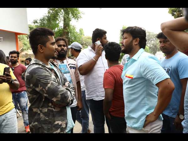 Ganesh visit to nata bhayankara shooting set
