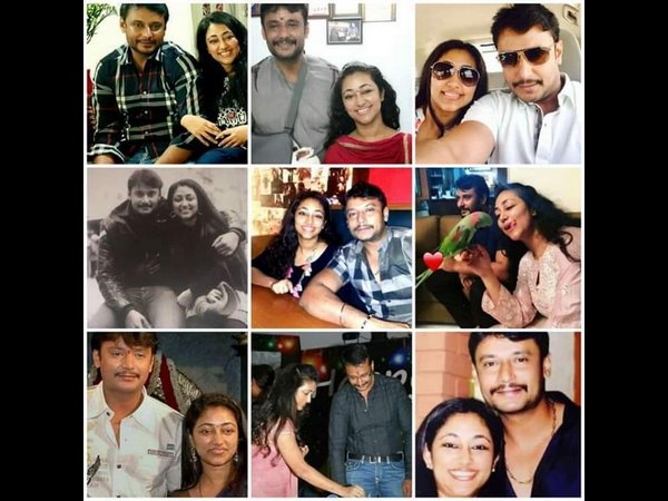 16ನೇ ವರ್ಷದ ವಿವಾಹ ಸಂಭ್ರಮದಲ್ಲಿ ದರ್ಶನ್ ದಂಪತಿ