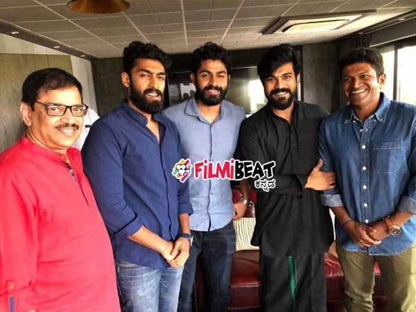 puneeth rajkumar invited chiranjeevi family to yuva rajkumar marriage