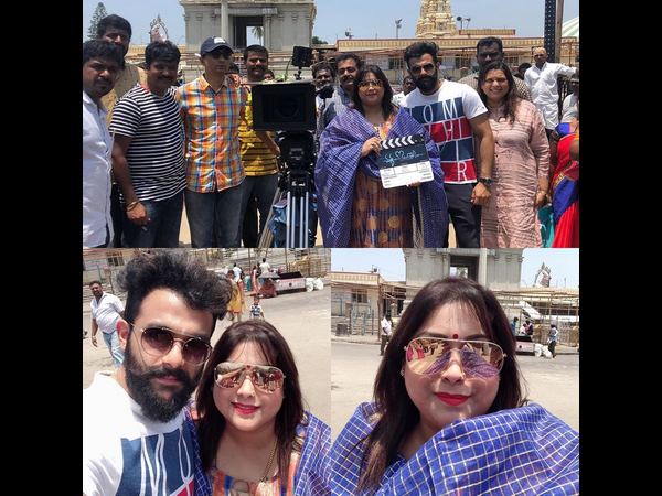 Ek Love Ya Kannada movie shooting begins Ek Love Ya Kannada movie shooting begins